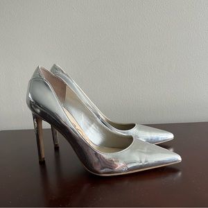 Sam Edelman Hazel Metallic Pointed Toe Pumps Size 8.5